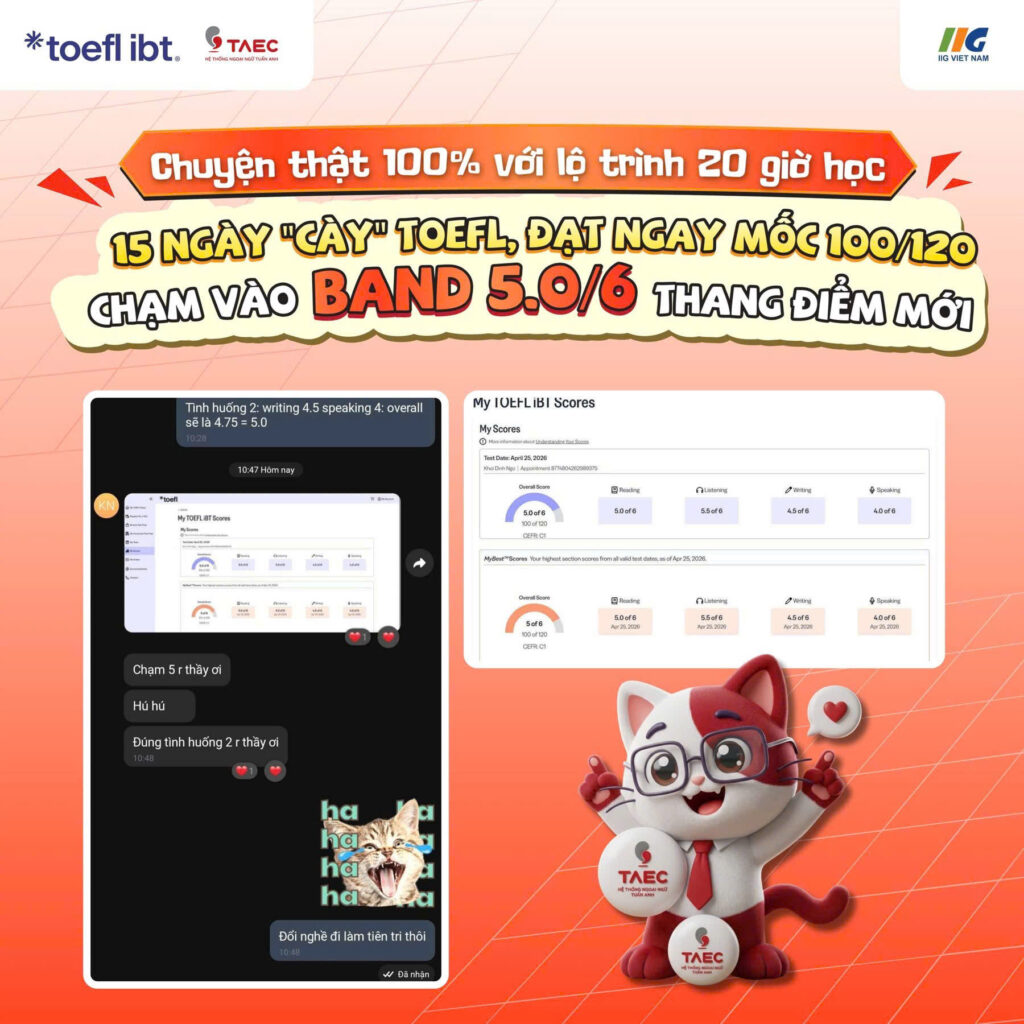 TOEFL iBT TAEC