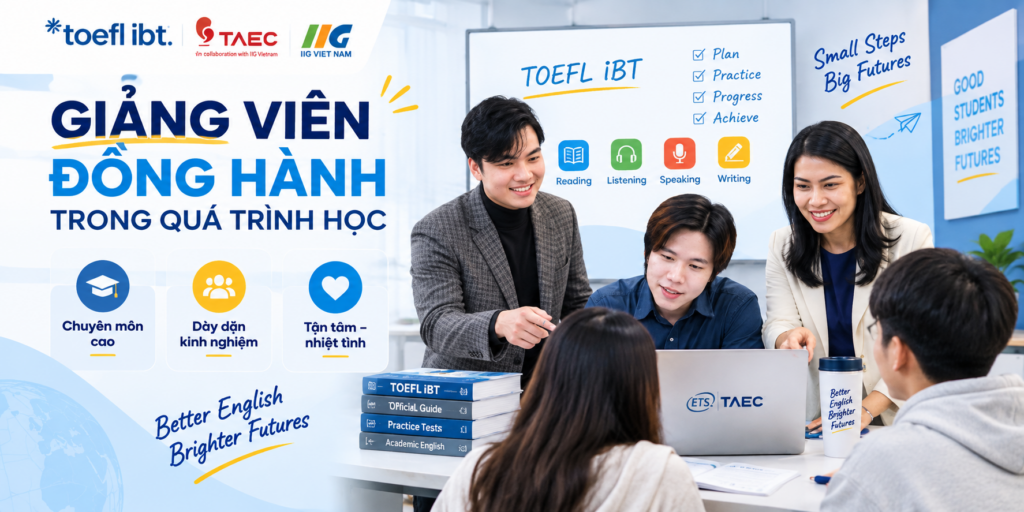 khóa học TOEFL iBT
